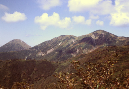 焼山と火打山