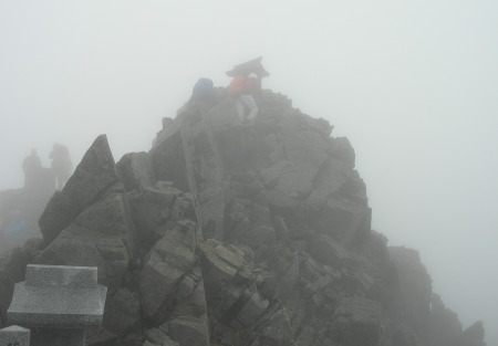 奧穂山頂