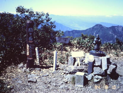 越後駒ヶ岳山頂
