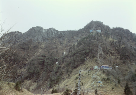 石鎚山北面