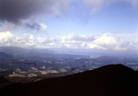 影岩木山