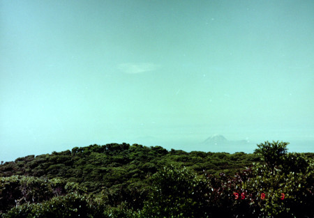開聞岳山頂