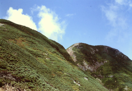 斜里岳山頂