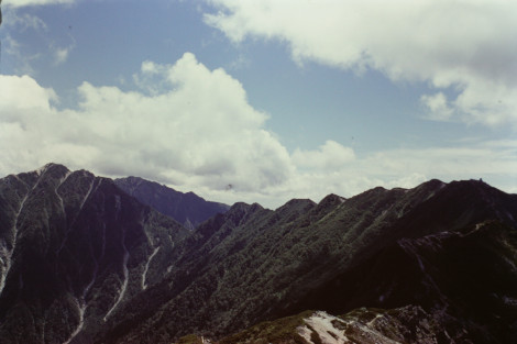 空木岳方面