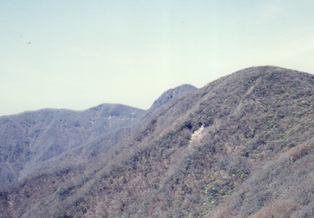 天城の山並み