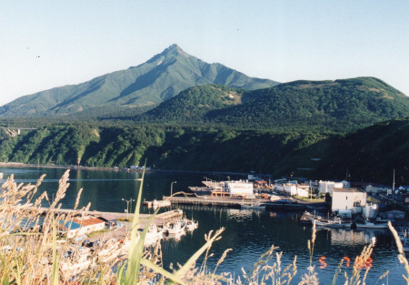 利尻岳全景